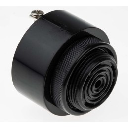 1 pcs - RS PRO 98dB Panel Mount Continuous Internal Buzzer, 42.5 (Dia.) x 33mm, 4V dc Min, 28V dc Max