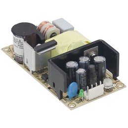 1 pcs - MEAN WELL Switching Power Supply, EPS-45S-12, 12V dc, 3.75A, 45W, 1 Output, 127 - 370 V dc, 90 - 264 V ac