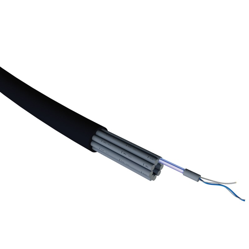 1 Reel of 25 M - S2Ceb-Groupe Cae Screened 16 Core Audio & Control Cable, 0.22 mm² CSA, 12.2mm od, 25m, Black