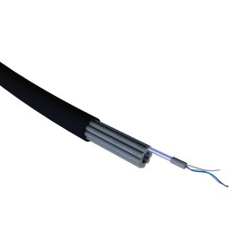 1 Reel of 25 M - S2Ceb-Groupe Cae Screened 24 Core Audio & Control Cable, 0.22 mm² CSA, 15.2mm od, 25m, Black