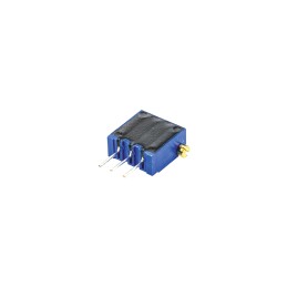 1 pcs - Vishay 64X Series 19 (Electrical), 22 (Mechanical)-Turn Through Hole Trimmer Resistor with Pin Terminations, 10kΩ ±10%