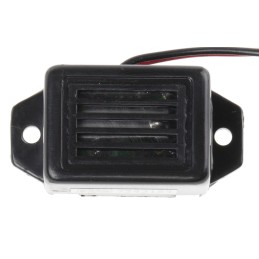 1 pcs - RS PRO 75dB Flange Mount Continuous Internal Magnetic Buzzer Component, 33.5 x 17 x 15.5mm, 9V dc Min, 15V dc Max