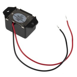 1 pcs - RS PRO 75dB Flange Mount Continuous Internal Magnetic Buzzer Component, 33.5 x 17 x 15.5mm, 9V dc Min, 15V dc Max