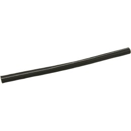 1 Reel of 25 M - HellermannTyton Braided PET Black with White Cable Sleeve, 25mm Diameter, 25m Length