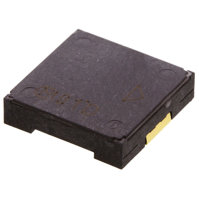 1 pcs - Murata 75dB SMD Continuous External Piezo Buzzer, 12 x 12 x 3mm, 25V Max