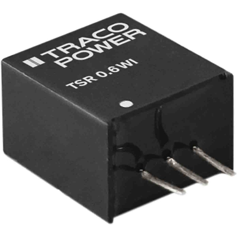 1 pcs - TRACOPOWER Non-Isolated DC-DC Converter, Through Hole, 5V dc Output Voltage, 9 - 72V dc Input Voltage, 600mA