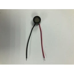 1 pcs - RS PRO 80dB Screw Mount Continuous Piezo Buzzer, 14.0 (Dia.) x H10mm, 9V dc Min, 16V dc Max