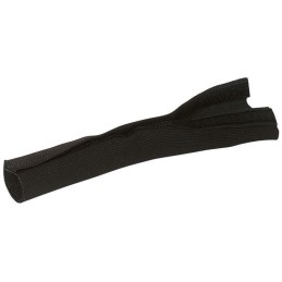 1 Reel of 25 M - HellermannTyton PET Black Cable Sleeve, 30mm Diameter, 25m Length