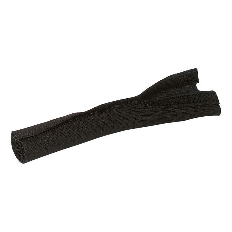 1 Reel of 25 M - HellermannTyton PET Black Cable Sleeve, 30mm Diameter, 25m Length