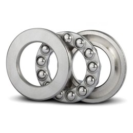 1 pcs - RS PRO 51102 Thrust Ball Bearing- Open Type 15mm I.D, 28mm O.D