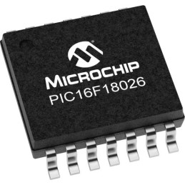 5 pcs - Microchip PIC16F18026-I/ST, 8bit PIC16 Microcontroller, PIC16, 64MHz, 28 KB Flash, 14-Pin TSSOP