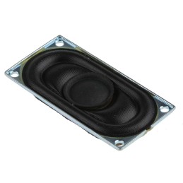 1 pcs - RS PRO 4Ω 2W Miniature Speaker, 40 x 20 x 5.8mm