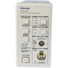 1 pcs - Tektronix TCPA300 Oscilloscope Probe Amplifier, For Use With TCPA300 AC/DC Measurement System