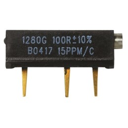 1 pcs - 20kΩ, Through Hole Trimmer Potentiometer 0.75W Side Adjust Vishay Foil Resistors, 1280G