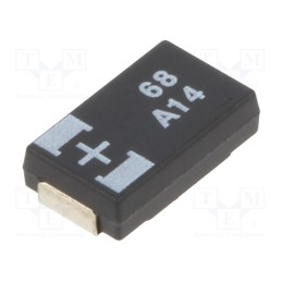 10 pcs x PANASONIC - 10TPC68MM - Capacitor: tantalum-polymer, 68uF, 10VDC, TPC, SMD, ±20%, -55÷105°C