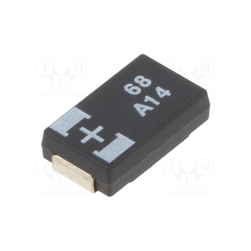 10 pcs x PANASONIC - 10TPC68MM - Capacitor: tantalum-polymer, 68uF, 10VDC, TPC, SMD, ±20%, -55÷105°C