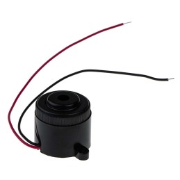 1 pcs - RS PRO 82dB Panel Mount Fast Pulse Internal Piezo Buzzer, 39.5 x 28 x 25.4mm, 4V dc Min, 28V dc Max
