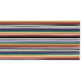 1 Reel of 30 M - 3M 3302 Series Flat Ribbon Cable, 64-Way, 1.27mm Pitch, 30m Length