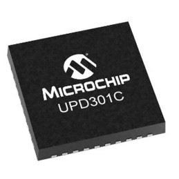 5 pcs - Microchip UPD301C/KYX, 32bit Microcontroller, UPD350, 25MHz, 64 kB Flash, 40-Pin VQFN