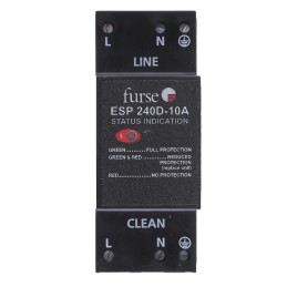 1 pcs - WJ Furse, D Lightning / Surge Arrester 280 V Maximum Voltage Rating 0.01kA Maximum Surge Current Mains Protector