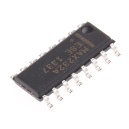 2 pcs - Maxim Integrated MAX232AESE+ Line Transceiver, 16-Pin SOIC