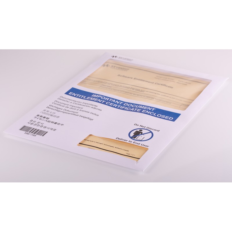 1 pcs - Keysight Technologies Oscilloscope Software for Use with DSOX1204A Oscilloscopes, DSOX1204G Oscilloscopes