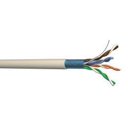 1 Reel of 305 M - CAE Cat5e Ethernet Cable, F/UTP, Grey PVC Sheath, 305m, IEC 60332-1