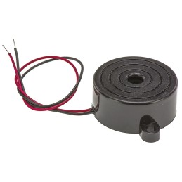 1 pcs - RS PRO 92dB Panel Mount Continuous Internal Piezo Buzzer, 32 (Dia.) x 13.5mm, 8V dc Min, 18V dc Max