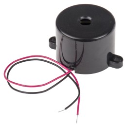 1 pcs - RS PRO 88dB Panel Mount High & Low Internal Buzzer, 32 (Dia.) x 23mm, 3V dc Min, 18V dc Max