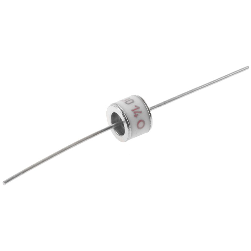 1 pcs - EPCOS, EHV 230V 5kA, Axial 2 Electrode Arrester Gas Discharge Tube