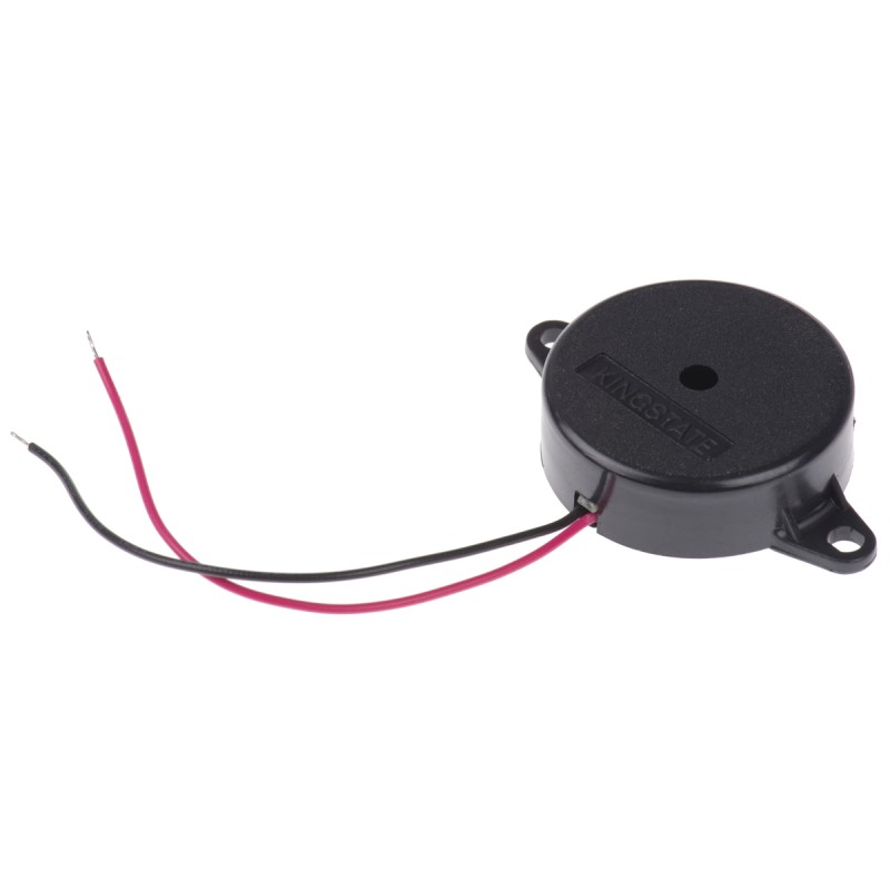 1 pcs - RS PRO 85dB Panel Mount Continuous Internal Piezo Buzzer, 30 (Dia.) x 10mm, 3V dc Min, 30V dc Max