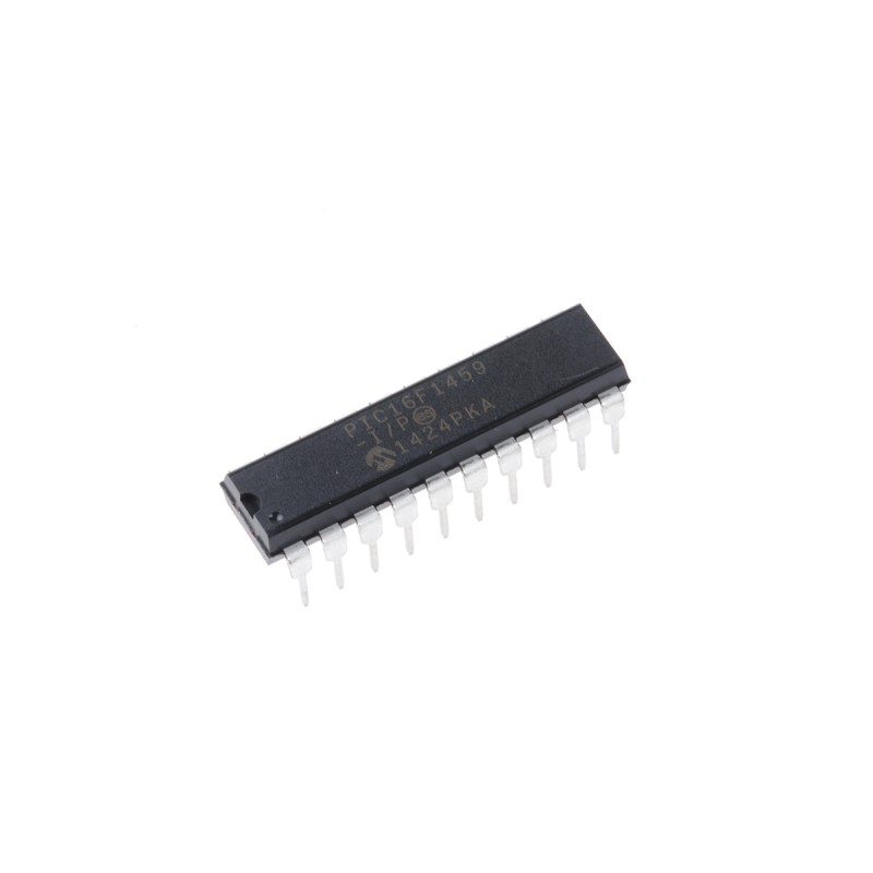 5 pcs - Microchip PIC16F1459-I/P, 8bit PIC Microcontroller, PIC16F, 48MHz, 14 kB Flash, 20-Pin PDIP