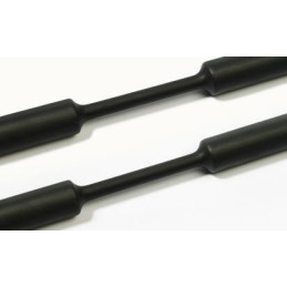 1 Reel of 5 M - HellermannTyton Heat Shrink Tubing, Black 9mm Sleeve Dia. x 5m Length 3:1 Ratio, TF31 Series