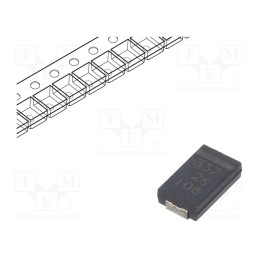 1 pcs x KEMET - A700V337M002ATE4R5 - Capacitor: polymer, low ESR, 330uF, 2VDC, V, 2917, ESR: 4.5mΩ, SMD
