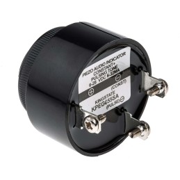 1 pcs - RS PRO 92dB Panel Mount Continuous, Fast Pulse Internal Buzzer, 42.5 (Dia.) x 42.5mm, 6V dc Min, 28V dc Max