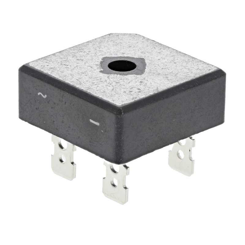 2 pcs - onsemi Bridge Rectifier, 25A, 200V, 4-Pin