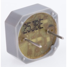 1 pcs - Sonitron 82dB Through Hole Continuous Internal Buzzer, 14 x 14 x 6.5mm, 1.5V dc Min, 15V dc Max
