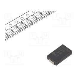 1 pcs x KEMET - A700V337M002ATE006 - Capacitor: polymer, low ESR, 330uF, 2VDC, V, 2917, ESR: 6mΩ, SMD, ±20%