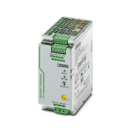 1 pcs - Phoenix Contact QUINT-PS/ 1AC/24DC/10/CO Switch Mode DIN Rail Power Supply, 85 - 264V ac ac Input, 24V dc dc