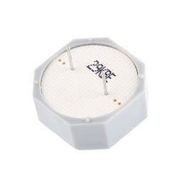 1 pcs - Sonitron 90dB Through Hole Continuous External Piezo Buzzer, 21 x 21 x 9.5mm, 0V ac Min, 30V ac Max