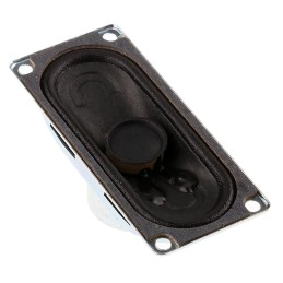 1 pcs - RS PRO 8Ω 2W Miniature Speaker, 70 x 30.5 x 23mm