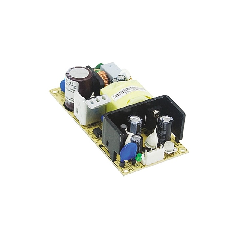 1 pcs - MEAN WELL Switching Power Supply, EPS-65-36, 36V dc, 1.81A, 65W, 1 Output, 127 - 370 V dc, 90 - 264 V ac
