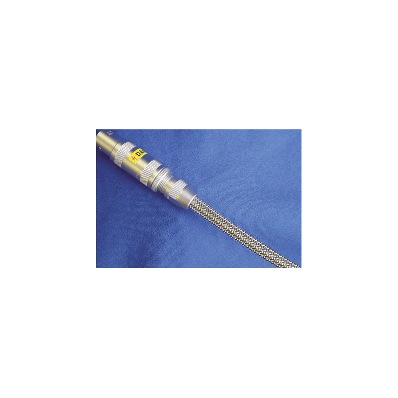 1 Reel of 50 M - HellermannTyton Expandable Braided PET, Tin Plated Copper Black, Grey Cable Sleeve, 12mm Diameter, 50m Length