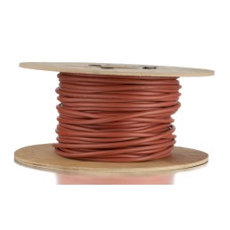 1 Reel of 50 M - Lapp 3 Core Power Cable, 1.5 mm², 50m, Brown/Red Silicone Sheath, 500 V