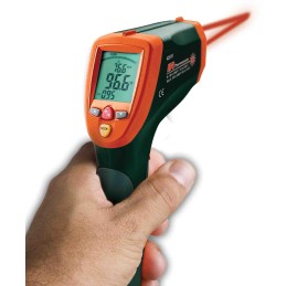 1 pcs - Extech 42570 Infrared Thermometer, -50°C Min, 1 °C Accuracy, °C and °F Measurements