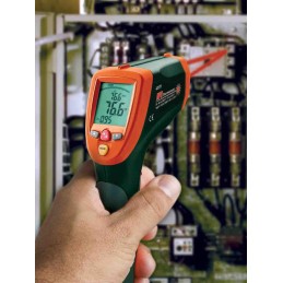 1 pcs - Extech 42570 Infrared Thermometer, -50°C Min, 1 °C Accuracy, °C and °F Measurements