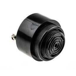 1 pcs - RS PRO 80dB Panel Mount Slow Pulse Internal Piezo Buzzer, 42.5 (Dia.) x 33mm, 6V dc Min, 28V dc Max