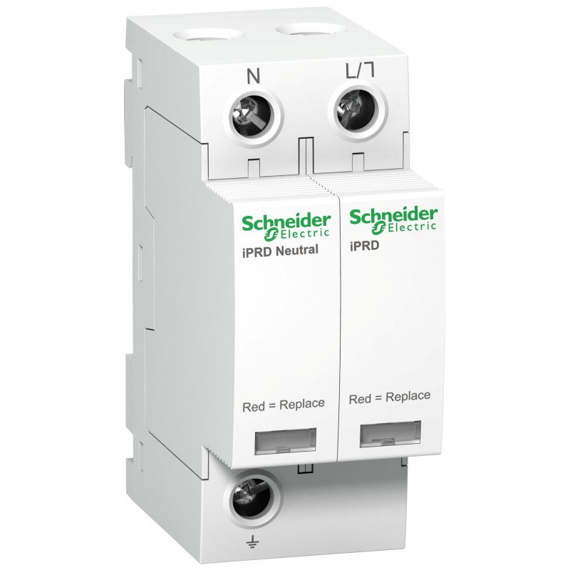 1 pcs - Schneider Electric Surge Protector, 50kA, DIN Rail Mount