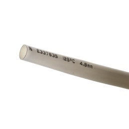 1 Reel of 9 M - RS PRO Heat Shrink Tubing, White 4.8mm Sleeve Dia. x 9m Length 2:1 Ratio