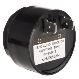 1 pcs - RS PRO 87dB Panel Mount Continuous Internal Buzzer, 42.5 (Dia.) x 42.5mm, 4V dc Min, 28V dc Max